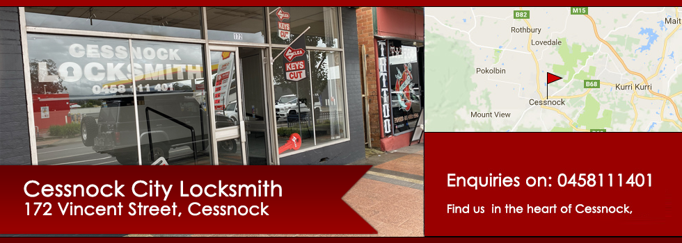 Cessnock City Locksmith Hunter Valley - 172 Vincent Street, Cessnock
